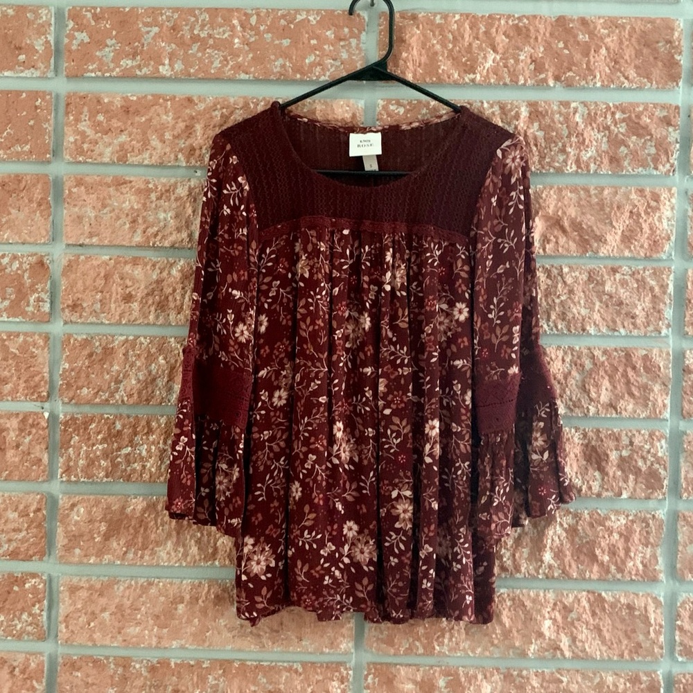 🌟 Knox Rose floral blouse